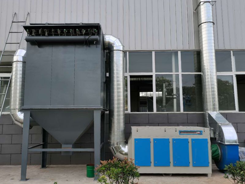 環(huan)宇佈袋除塵廢(fei)氣處理